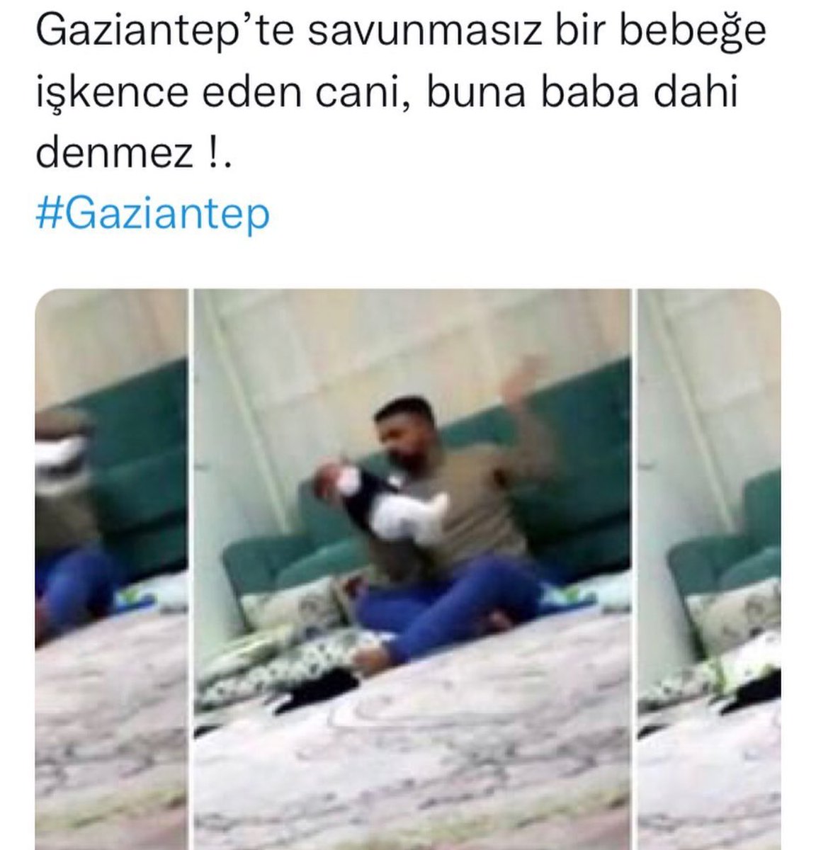 #YunusGöçTutuklansın #bebek #Gaziantep  senin gibi şeref yoksunu adi köpekleri hapse koyup besleyen adaletede yazıklar olsun .. Atın annelerin önüne parçalasınlar …