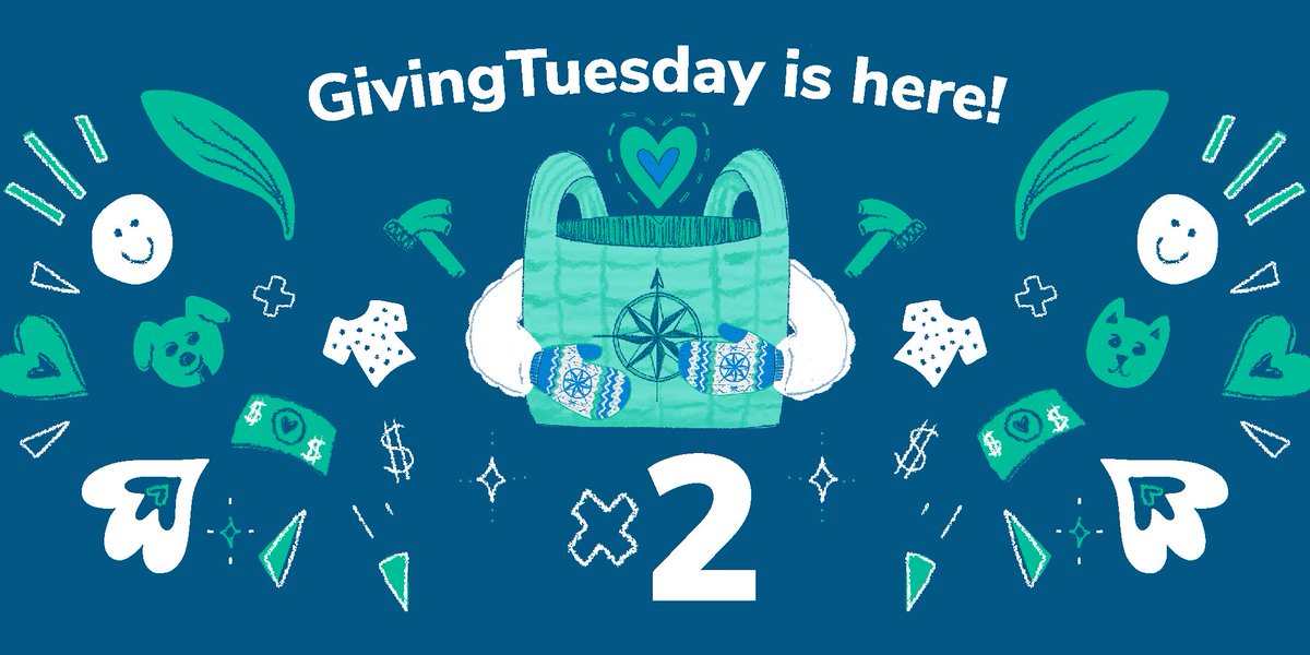 CharityNav's tweet photo. #GivingTuesday is here! Today, we’re hosting a 24-hour #MatchCampaign challenge. All donations made to Charity Navigator will be doubled, up to $100,000! Link to donate: https://t.co/rHCTekOm2F, help us make double the impact! https://t.co/WbLrvReL8Y