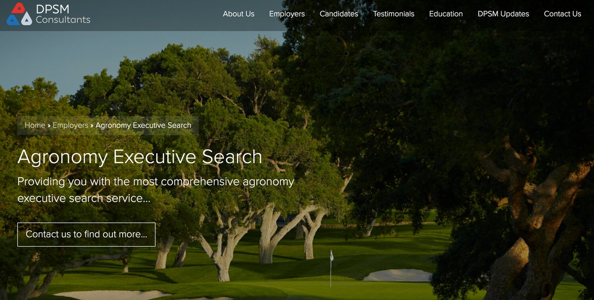 DPSMConsultants's tweet photo. Recruiting for a new Course Manager?

Did you know that we have a specialist service specifically for the agronomy side of the golf industry... find out more here - https://t.co/um8BivY9HP

#Agronomy #GolfIndustry #ExecutiveSearch https://t.co/qO7vESwcTo