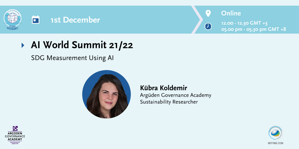 ArgudenAcd's tweet photo. What are the steps involved in the SDG measurement process? How can AI be deployed in those steps?
For answers to all these questions, don't miss AI World Summit 2021!
🔗: https://t.co/ydDeNBO2QN
@KubraKoldemir1 @MyFinBGroup
#AIforpositiveimpact #aiethics #aiforall https://t.co/GTakEj6Xg6