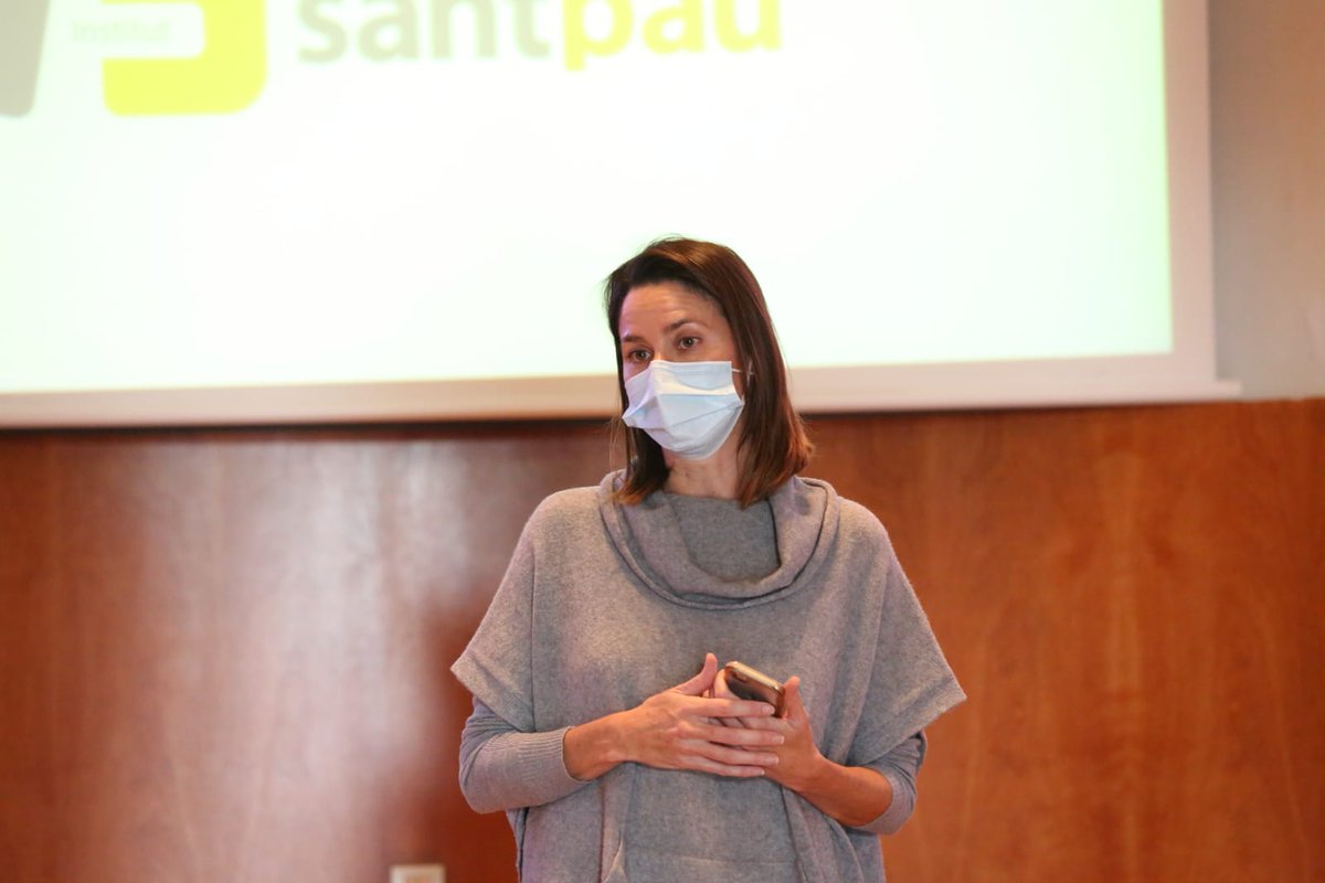 CataloniaHealth's tweet photo. 🟢 Starting the #HospitalConnection with @HospitalSantPau @IIBSantPau. Welcome by @MartaPalicioH, third VP of #CataloniaBioHT and Innovation R&D Director of @WerfenOEM, and Judit Anido, CEO of @cataloniabioHT
#WeAreCataloniaBioHT https://t.co/sZ1CACRuTM