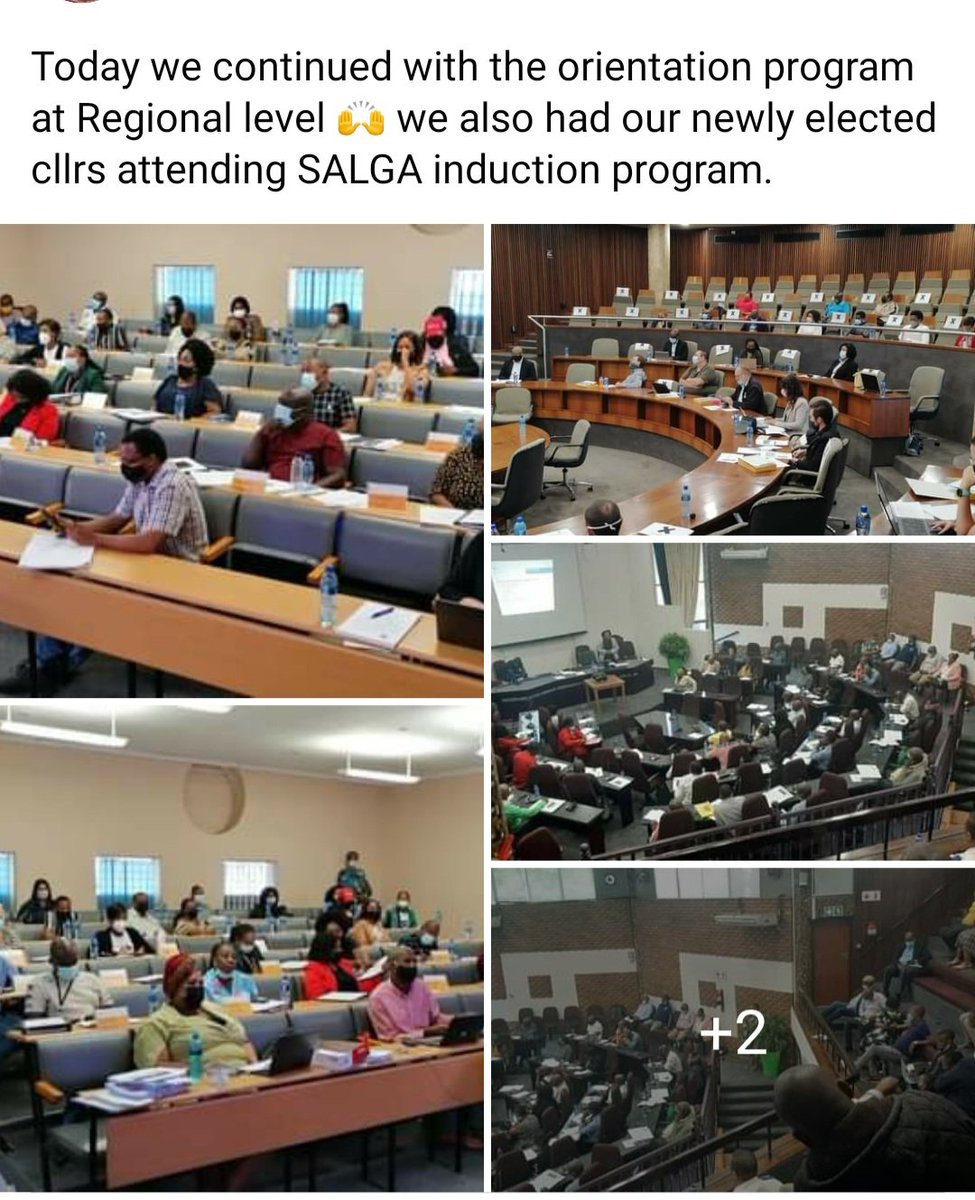 Councillors orientation program at the Regions has started <a href="/CityofJoburgZA/">City of Joburg</a>