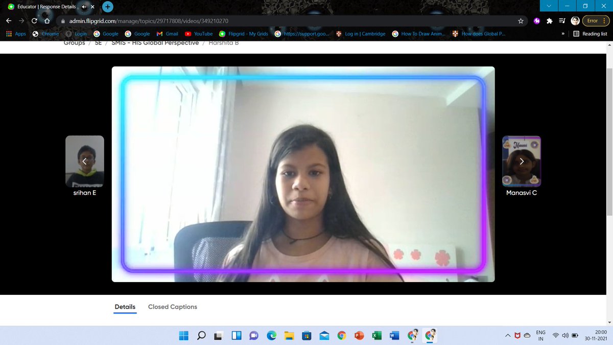 Jyo_Social's tweet photo. @Flipgrid has always been a top choice for international collaborations. My students spoke to their virtual friends at @HeritagePrimary in Moldova about their favorite festival, asking them the same. #globalperspective in action with @CambridgeInt @HIS_larisamirza @HIS_Moldova https://t.co/oRVwEyovd5