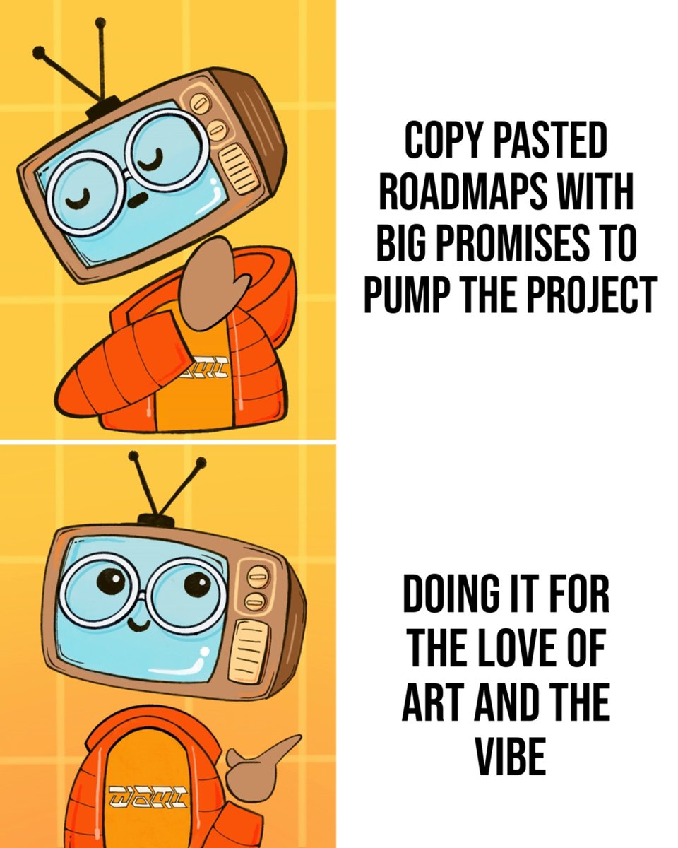 artma42's tweet photo. Here are a few reasons why I am bullish on @WGMInterfaces . It's so refreshing to see a project being authentic for a change. Songs, dishes, fanart, memes so much creativity in this community! 😍

PS: I've included a blank template in the thread below :) 1/2 https://t.co/eg2LUMjYB6