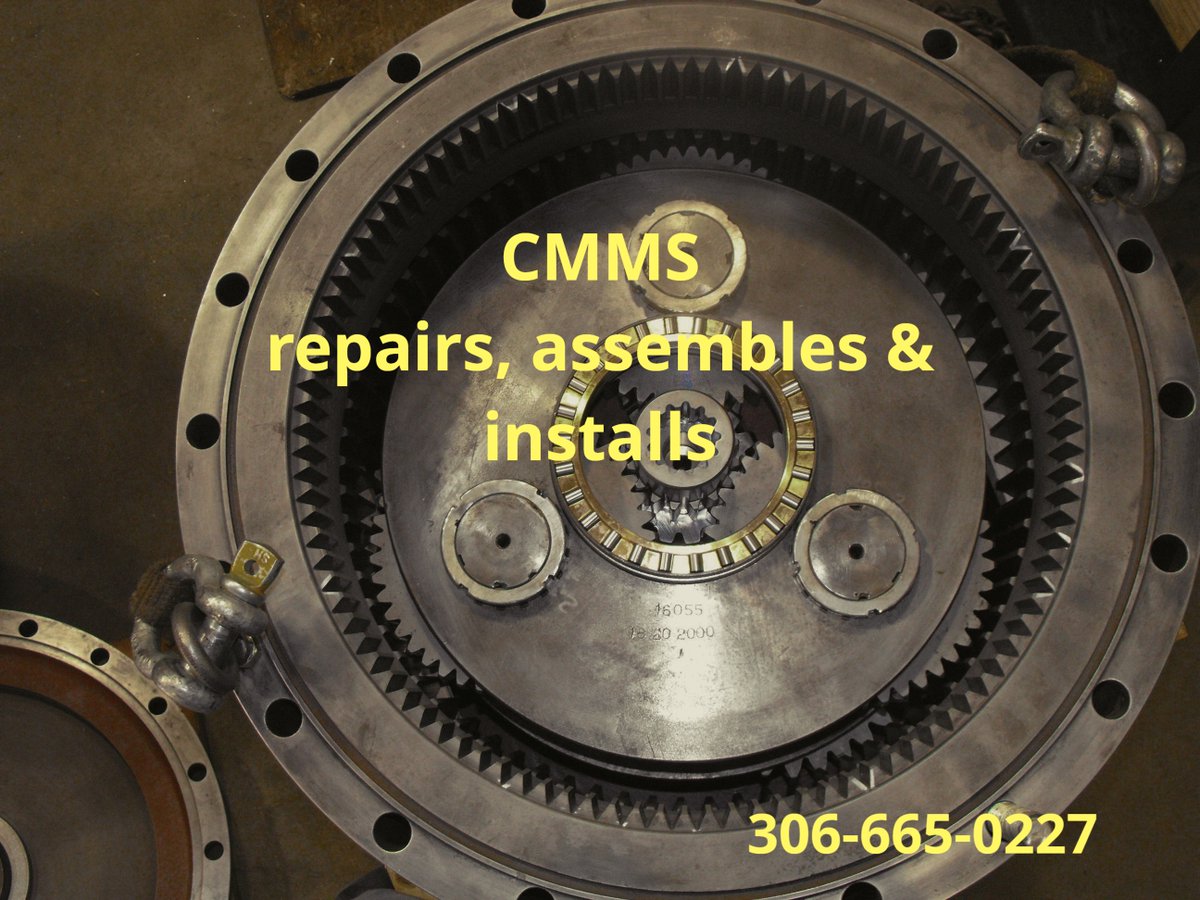custom_machine's tweet photo. Gear reducer problems? We can help!
#mining #potashmining #agriculture #onsiteservices #heavyequipment #skfarms #cargill #SKpotash #skmining #prairieprovinces #repair #equipmaintenance https://t.co/Al3NRQfxlD