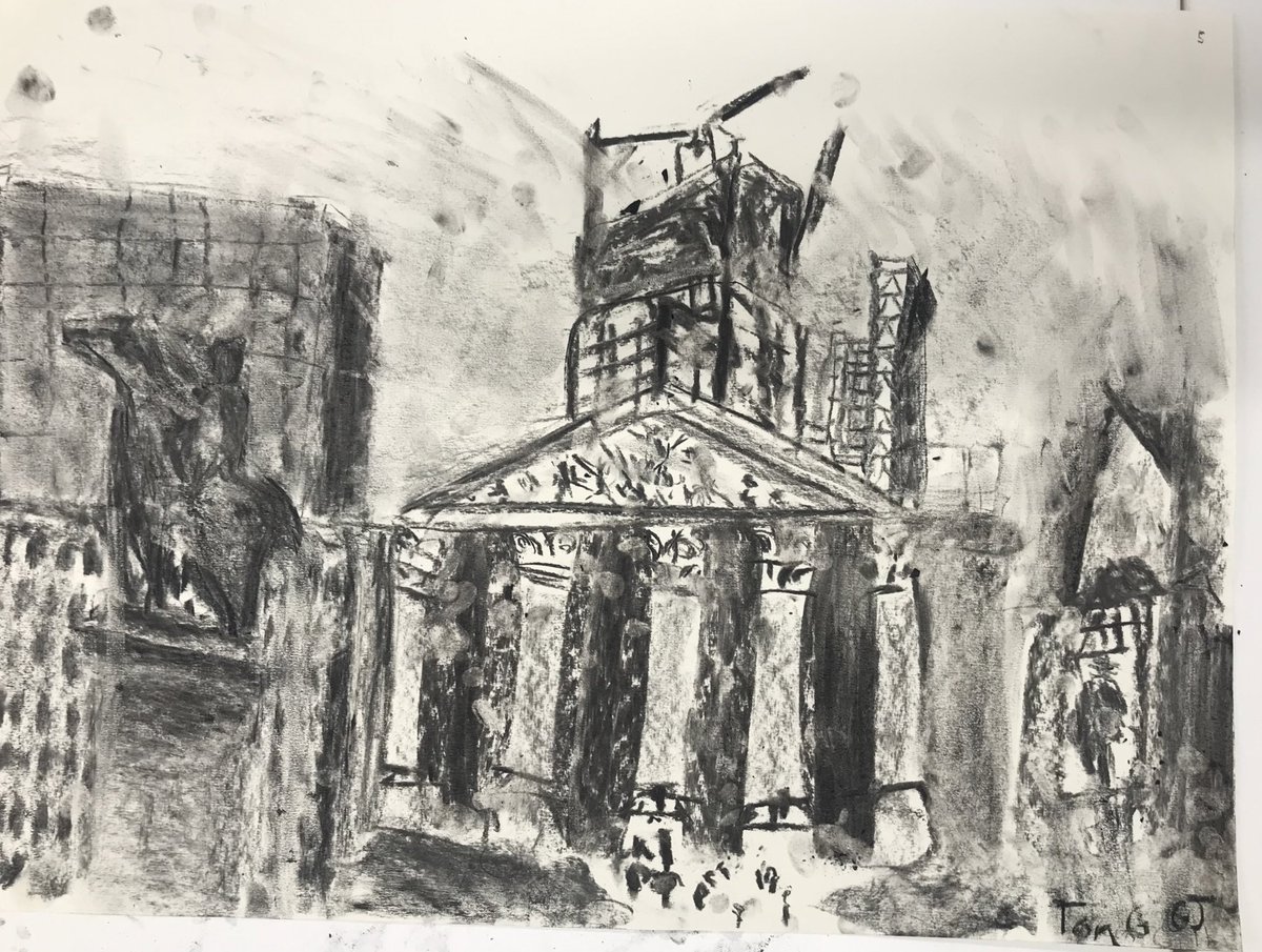 KCSartdept's tweet photo. 4th form cityscape workshop as part of our visiting artist program ran by Jeanette Barnes and Paul Brandford @KCSartdept @KCSWimbledon https://t.co/Ch7RJlZL5D