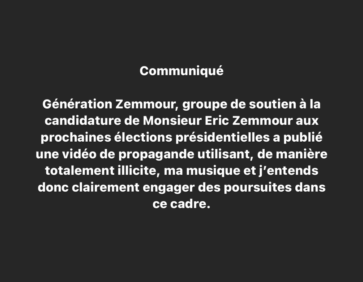 Woodkid's tweet image. 