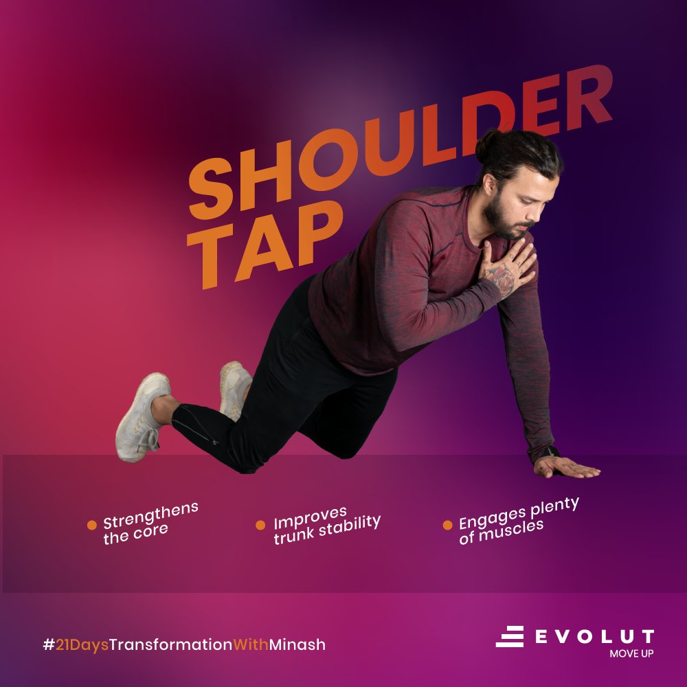 evolutwellness's tweet photo. Here's another sneak-peek from the AWESOME #21DaysTransformationWithMinash challenge that we have curated for you. Subscribe to follow the complete workout plan with Minash!

Get going: https://t.co/WTm9uURMES

#MinashGabriel #ChallengeChallenge #Evolut #MoveUp https://t.co/f2ZjQblyyR
