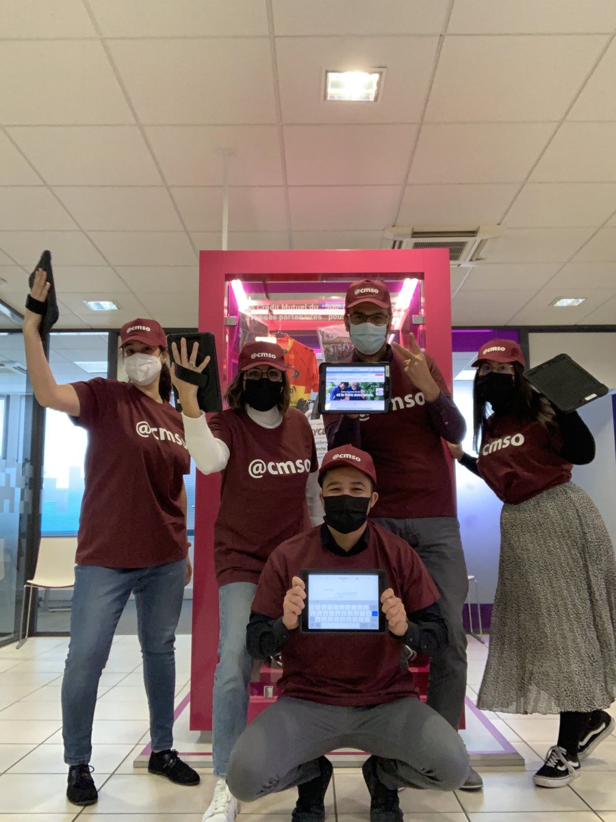 Retour en image du Samedi 27 Novembre 2021 à l'occasion de l'animation sur le digital à l'agence de <a href="/ccmsoyaux/">CCMSOYAUX</a> #cmso #digital #autonomieclient