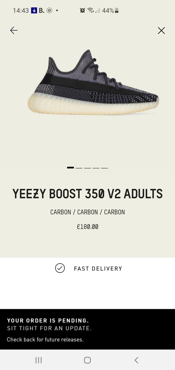Feck_The_Dee_83's tweet photo. @thesolerestocks UK as well. Order was successful.

Thanks @thesolerestocks for the heads up as my location was off turned off before! https://t.co/aCsJkmX5HN
