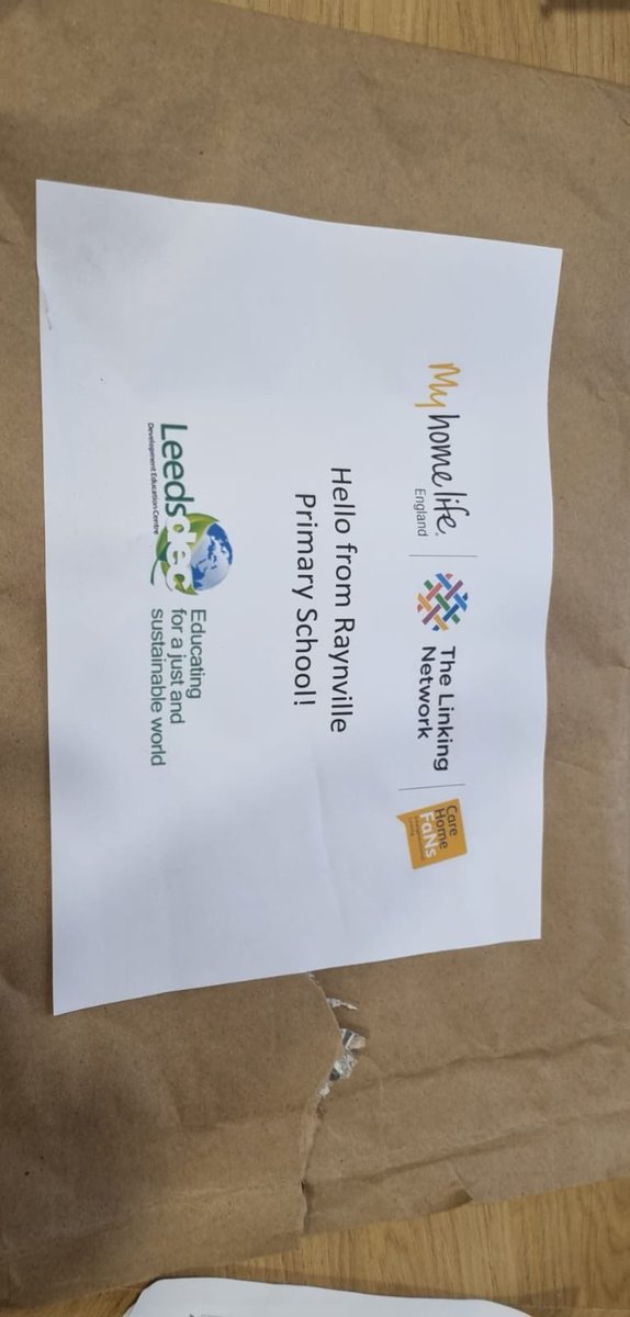 BeechHallLeeds's tweet photo. We are happy to announce we are once again joining in our Leeds community @LeedsResidents this time with Raynville primary school where children send us postcards and we send them our responses back ❤️ it’s made much smiles ❤️ #community #beinginvolved @BBCLeeds @AnchorLaterLife https://t.co/kzkBehuga5