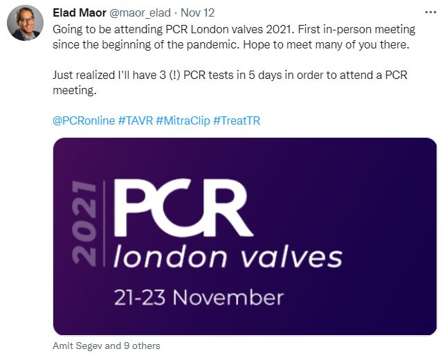 maor_elad's tweet image. What a mess! Came back from a conference in London. With a mask and 3 #Pfizer vaccines I managed to get #Omicron (case #3 in Israel). I guess that's one way to get into @CNN and @guardian. Still prefer in-person over the online format🤷‍♂️
@EricTopol @Hragy #CardioTwitter #COVID19