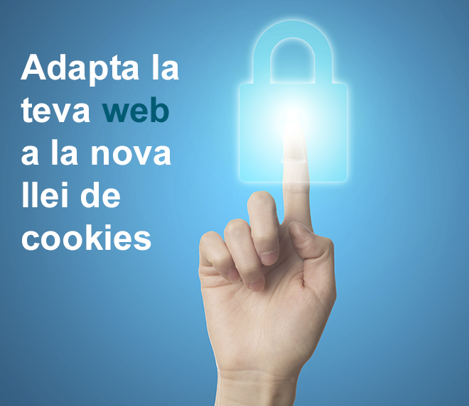 JADsolucions's tweet photo. La nova Llei de Cookies RGPD obliga els propietaris dels llocs web a ser transparents amb l'ús de les galetes i a obtenir el consentiment de l'usuari mentre navegui per la web. 
 
Contacteu amb nosaltres i us ajudarem a adaptar la vostra web si no en disposeu! https://t.co/zAX8x8GyN6