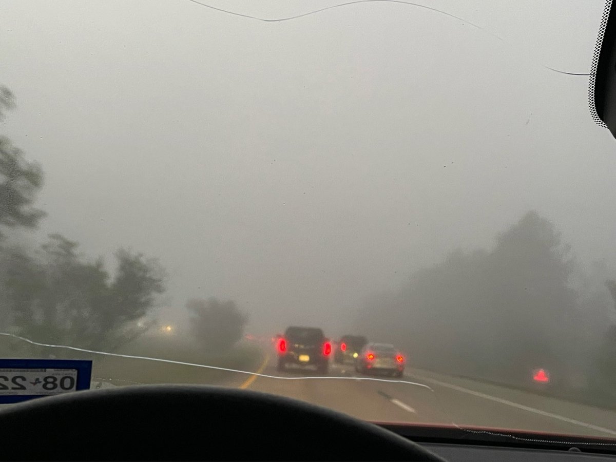 maddiemaekae's tweet photo. Could barely see anything this morning #TexasMornings https://t.co/8FB3o9JAD3