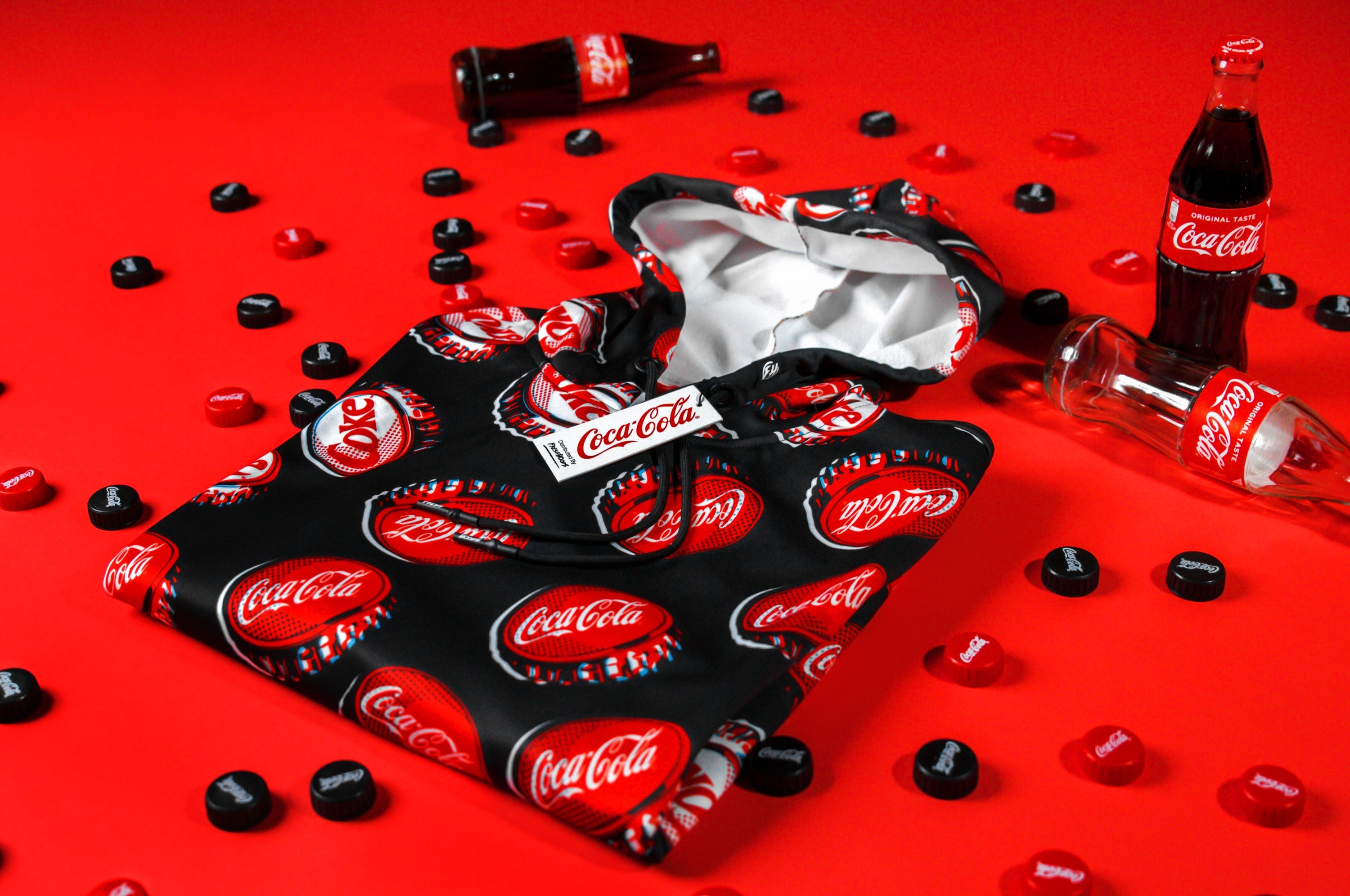 New look coca cola cheap hoodie