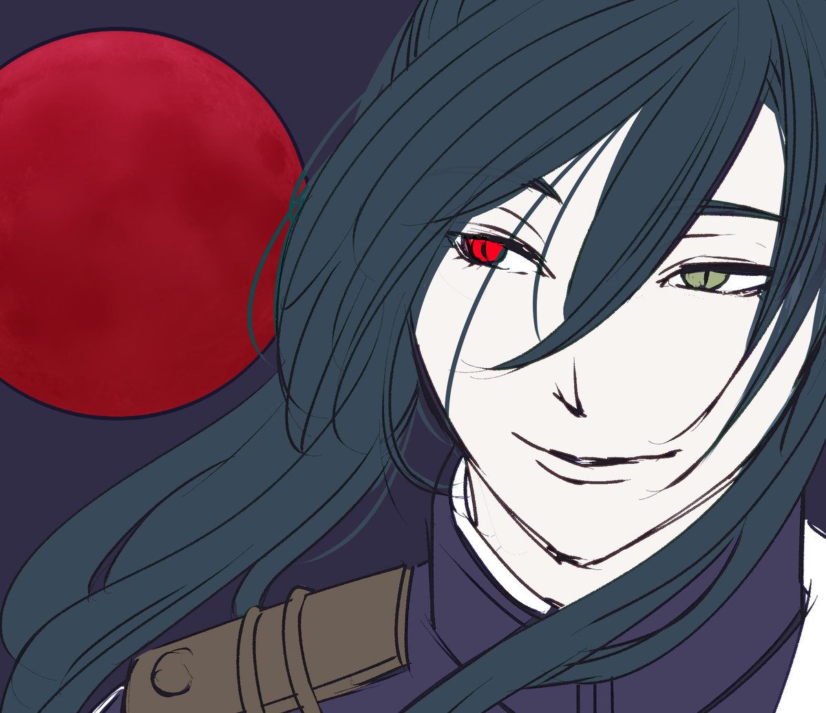 #今月描いた絵を晒そう 
まともに時間かけた絵がない……来月がんばろう(切り替え) 