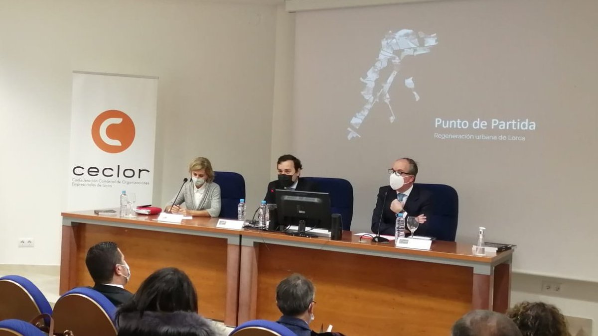 Presentamos `Punto de partida. Regeneración Urbana de Lorca’, la obra que pone en valor la transformación urbana de la ciudad de #Lorca gracias a la revitalización de 20 de sus barrios. bit.ly/3E4ndsG