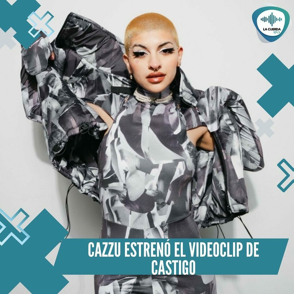 FMLACUERDA's tweet photo. 🤩🐷 La Jefa del trap estrenó su nuevo single “Castigo”, acompañado de un videoclip con la temática de género en el centro de la escena y cuenta con la participación de Dyhzy 👏🏼.

🎧 ¿Te gustó?

.
#cazzu #cazzubaby #cazzufrases #dyhzy #castigo #musica #trap #trapargentino...htt… https://t.co/pCxwBQ6Yp0