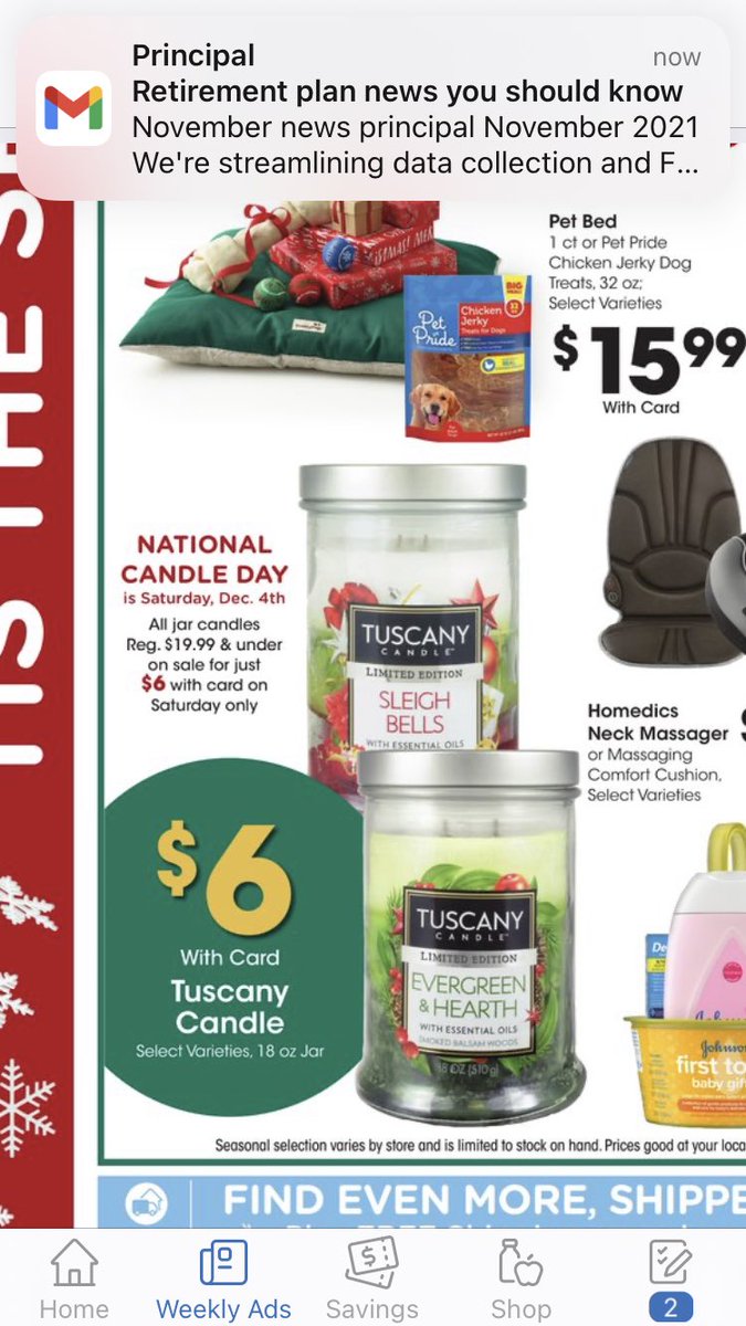 vikifrancois's tweet photo. @FrysFoodStores @kroger I have been looking forward to candle day for a year! 😍 is it all candles or just all Tuscany candles? https://t.co/9ugxodHc9M