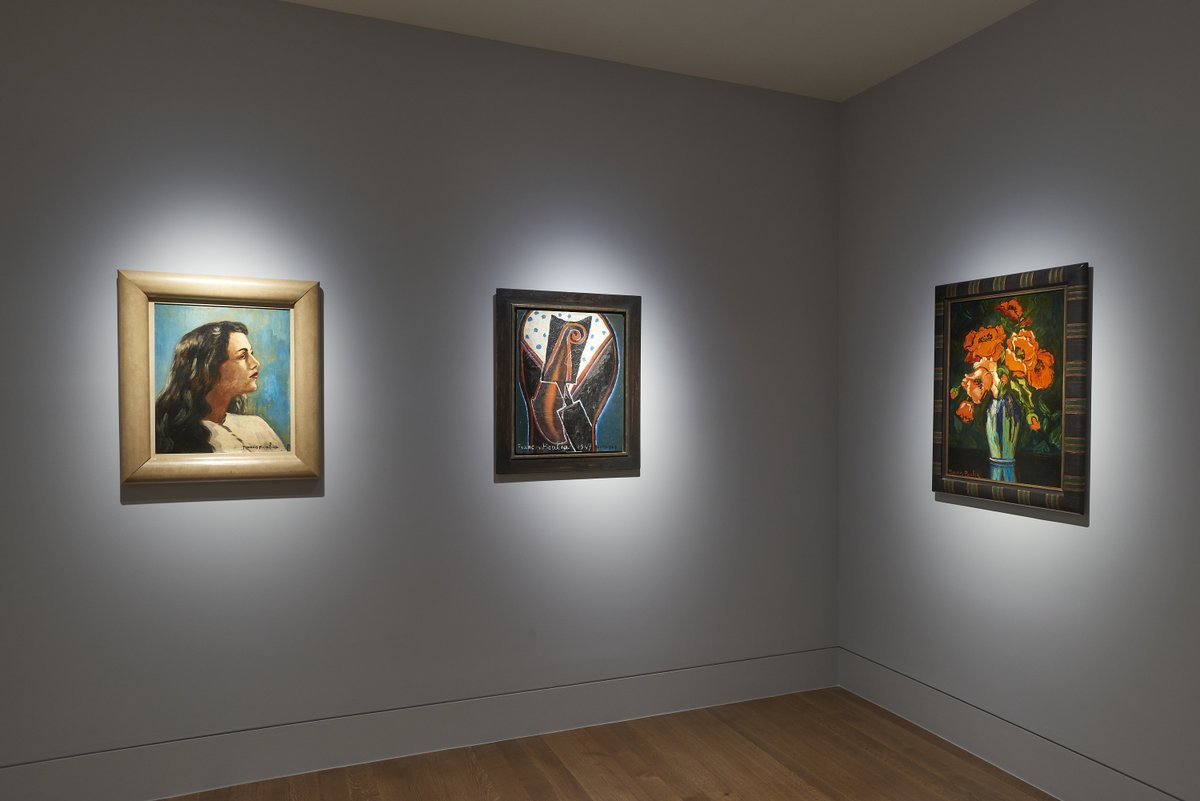 Francis Picabia’s ‘Untitled’ (1942-43), ‘Philosophe’ (1947), and ‘Pavots’ (1942-44), both painted within five years of one another, showcase the striking breadth of the artist’s ‘oeuvre’. Click through the following link to learn more - bit.ly/32EYu09