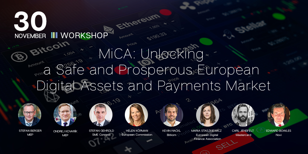 Glad to participate today in the workshop on MiCA: Unlocking a Safe and Prosperous European Digital Assets and Payments Market <a href="/DigitalEU/">Digital EU 🇪🇺</a> <a href="/EUBlockchain/">EU Blockchain</a>