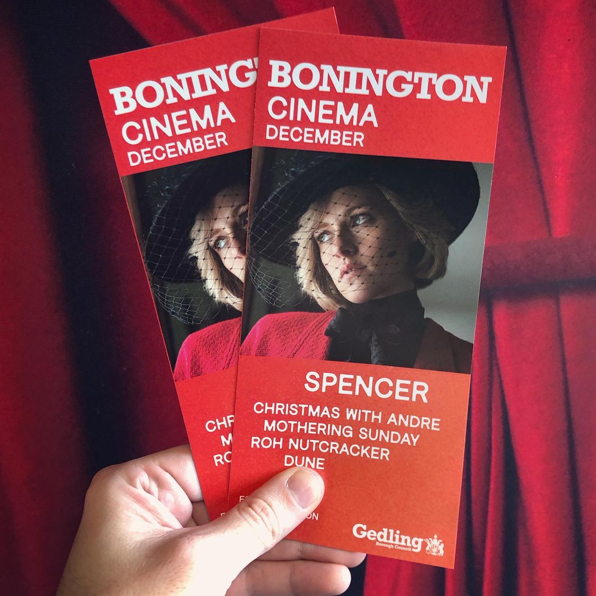 thebonington's tweet photo. Our December film brochures are in, featuring @Spencer_Movie , @dunemovie , @TPOTD + some amazing event cinema including @AnythingGUK and the #ROHLive cinema season ๐ฉฐ
https://t.co/lyMB8zmu7Q https://t.co/lI2pTmPOVP