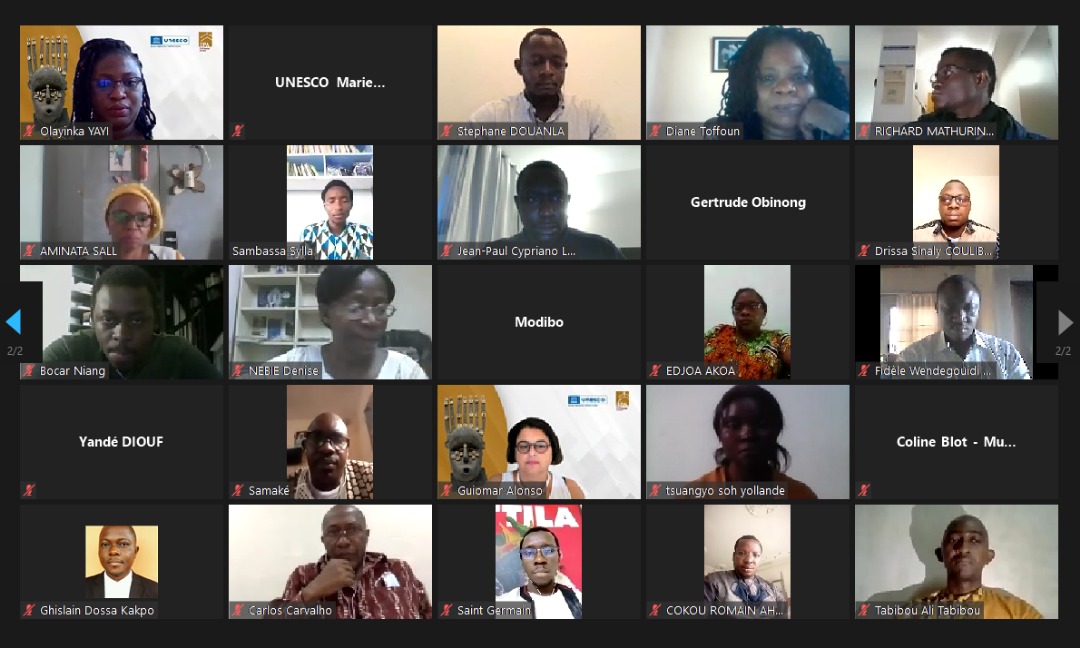 GuiomarAlonso's tweet photo. 🔎Apperçu de l'ouverture le 29 nov de la 2ème session de formation @UNESCO_Dakar - #EPA pour lutter contre le #TIBC🌍: les participants bénéficient pour + de 2 semaines de séances spécifiques, exercices participatifs et cas pratiques à travers des supports et médias interactifs ! https://t.co/A8bOT55pmv