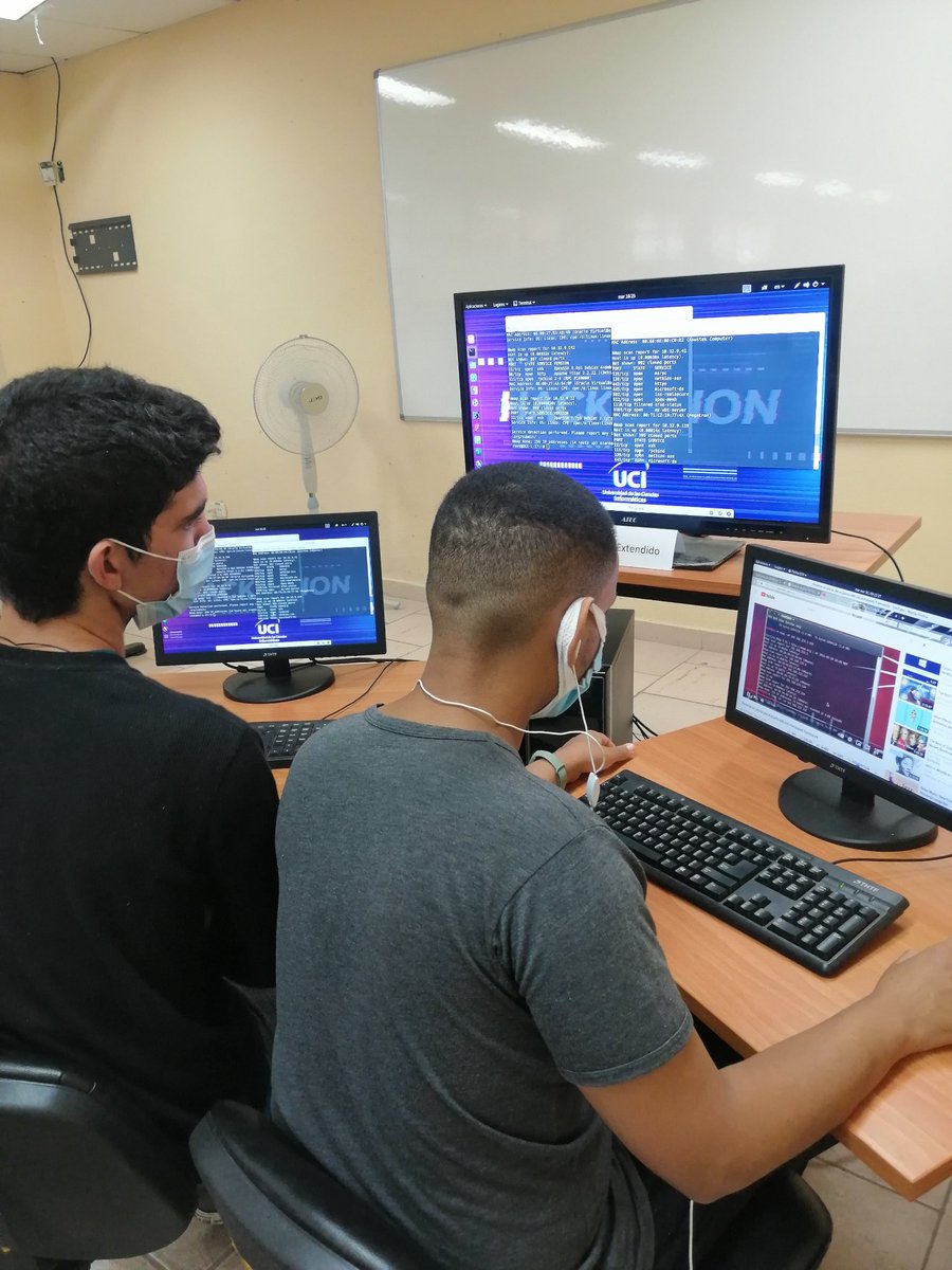 mjamesnavarro's tweet photo. #AHORA la @universidad_uci desarrolla la final del #hackathon de #Ciberseguridad en el #DiaDeLaSeguridadDeLaInformación.
@raydelmp @cyb3rds1 @MINCOMCuba #Cuba https://t.co/1HsAVl2BnM