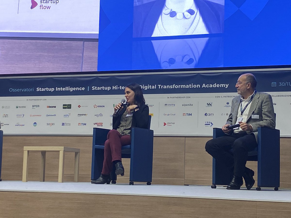 Osserv_Digital's tweet photo. Silvia Fierro ci parla del contributo che le imprese possono dare all’ecosistema #Startup e il ruolo di @eni #starupintelligence21 #openinnovation21 #digitaltransformation21 https://t.co/dXADOCnTmL