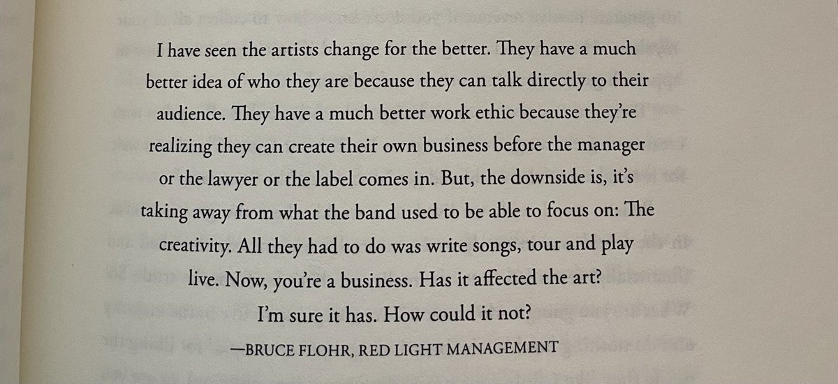 great read. nicely done <a href="/ariherstand/">Ari Herstand</a>
if you’re an upcoming artist I recommend you read this book yesterday.. so many gems in here I wish I knew a couple years ago.