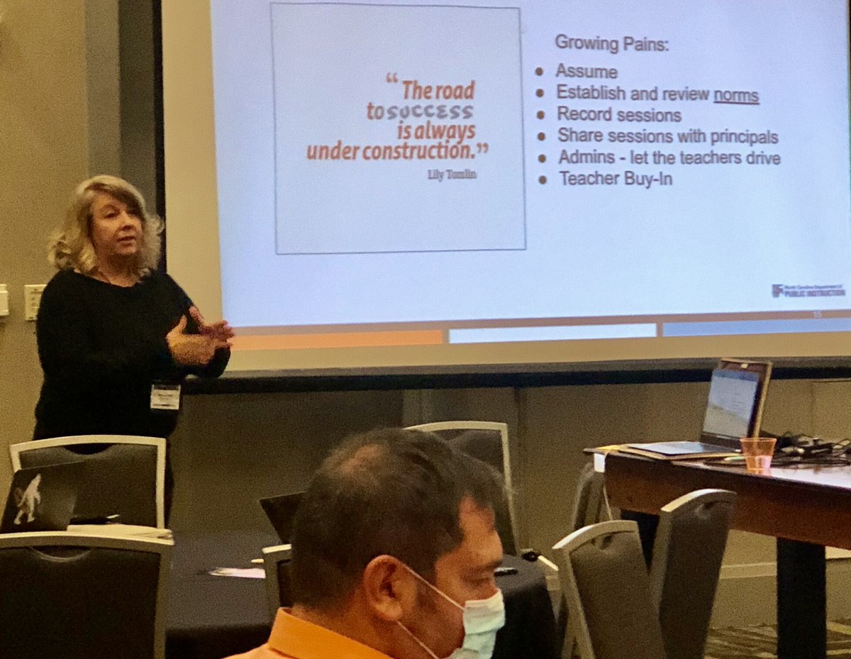 MWWhite1231's tweet photo. Dr. Jeana Conley at AIM Conference 2021- "Necessity is the Mother of Invention" https://t.co/DHd7LRmC9w