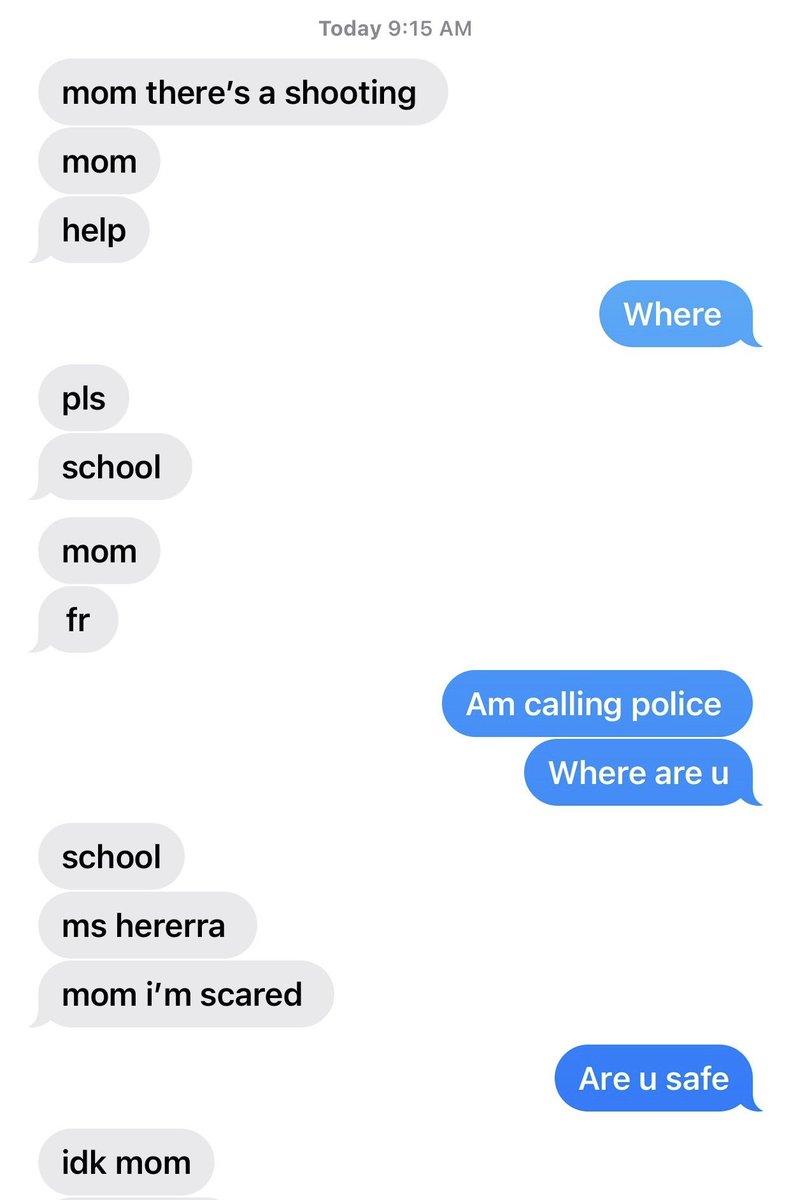 0DSLMS's tweet photo. Students that found themselves in school shootings like those in Oxford High School share text messages of their own close encounters. Emergency operators received over 100 calls from inside Oxford High.

This does not happen anywhere else. https://t.co/b38fGJkg80