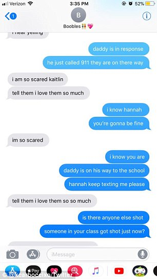 0DSLMS's tweet photo. Students that found themselves in school shootings like those in Oxford High School share text messages of their own close encounters. Emergency operators received over 100 calls from inside Oxford High.

This does not happen anywhere else. https://t.co/b38fGJkg80