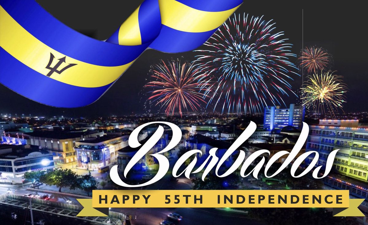 uwgsoca's tweet photo. Happy Independence and Republic Day to Barbados!🇧🇧After 396 years, the British monarchy’s reign over Barbados has officially come to an end. Dame Sandra Mason was sworn in as the island first president and Rihanna was declared a national hero of Barbados at its republic ceremony. https://t.co/z0MyzfMnFA