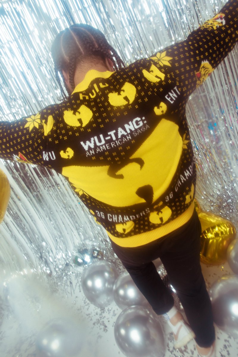 WuTangOnHulu's tweet image. Bring the shaolin style to the holidays! Purchase your #WuTangonHulu Ugly Holiday Sweater for yourself or a friend here: shop.hulu.com/collections/ug…

100% of the purchase price* from the sale of this item will be donated to @feedingamerica.