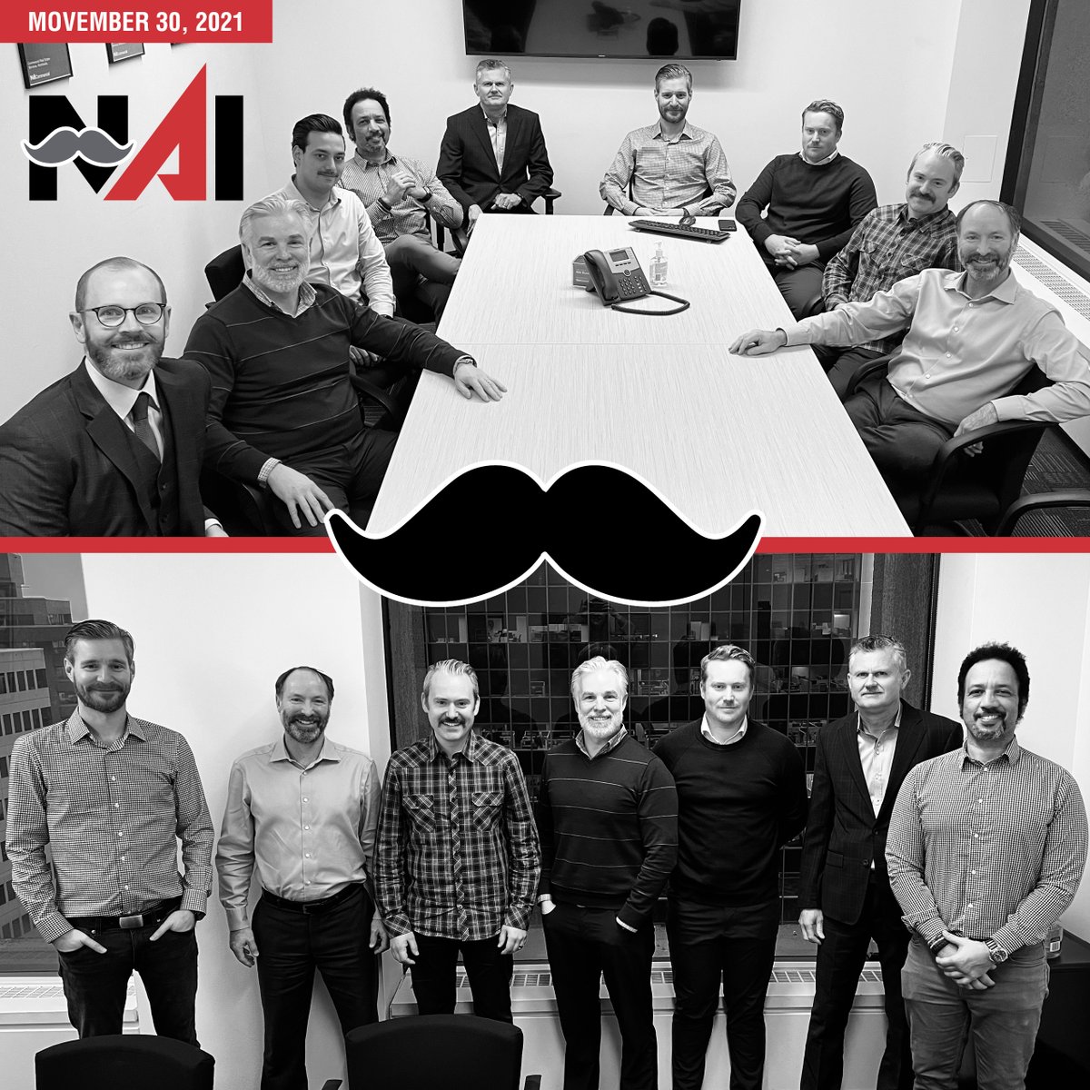 NAICanada's tweet photo. #Movember with @NAICanada: Did you know Movember has raised over $1B for mental health &amp; suicide prevention and prostate &amp; testicular cancer programs across 20 countries? You can still donate here: https://t.co/EWHdjXN56z https://t.co/vJCGc9nTx7