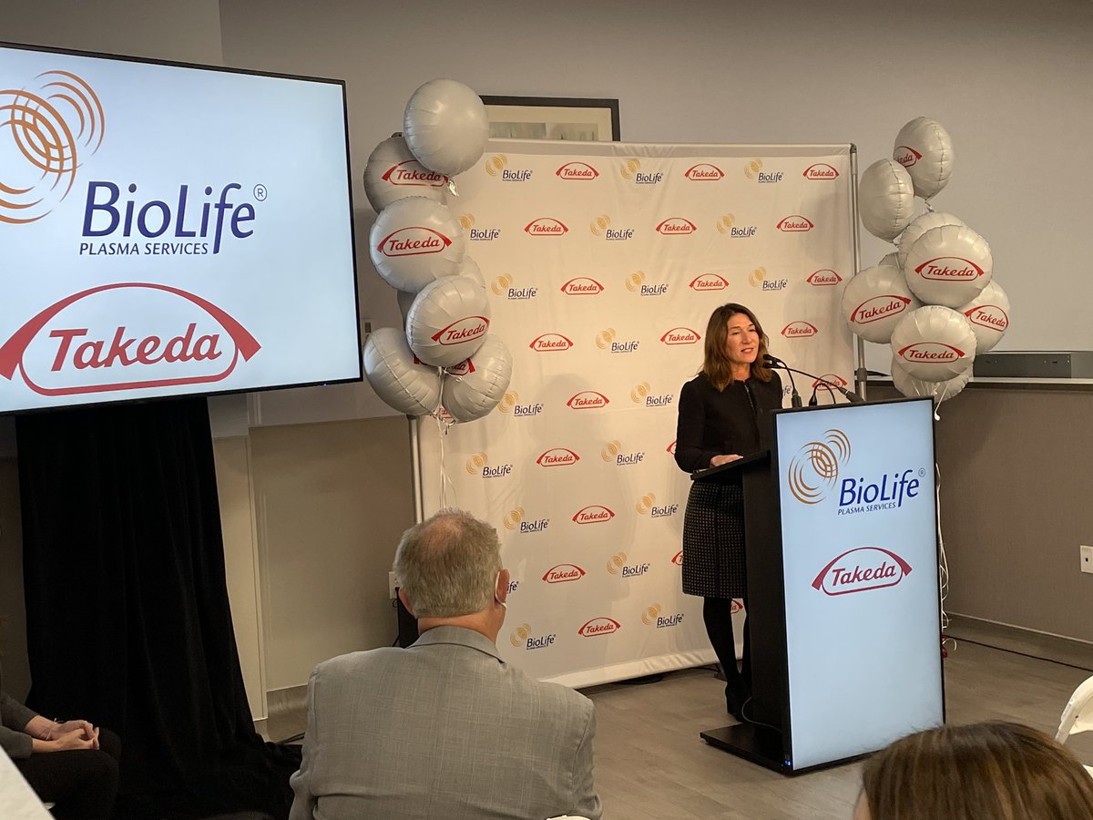 #worcester & @TakedaPharma on the front lines of patient care.   Congratulations to @BioLifePlasma in their new location in the city!!!   #patientscantwait