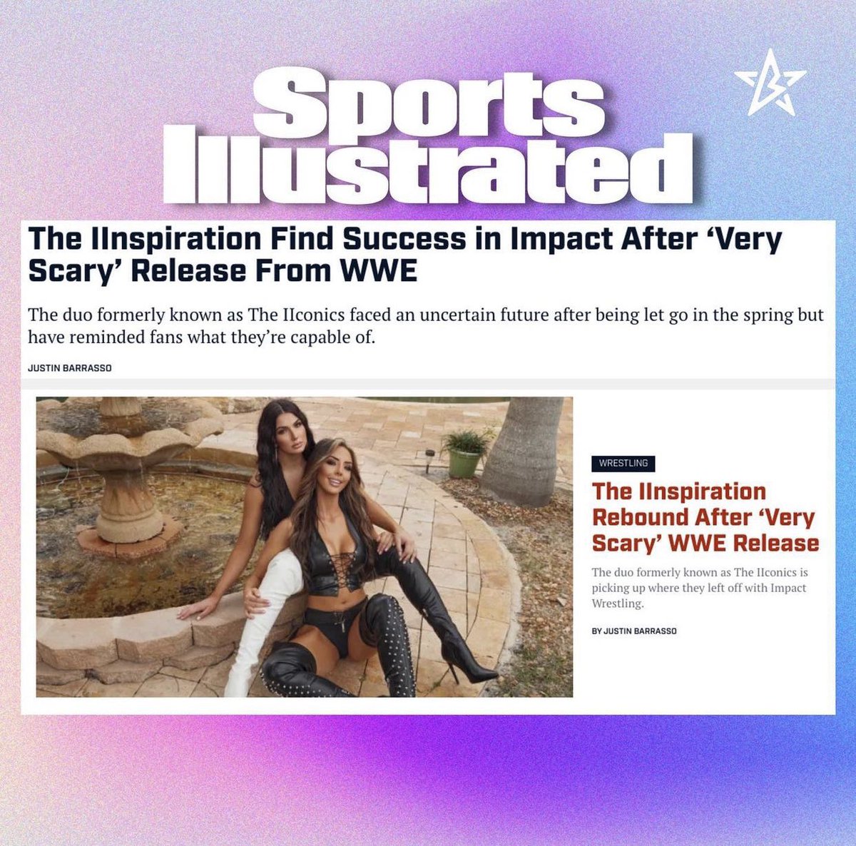 JessicaMcKay's tweet photo. New interview out now in @SInow !!!

https://t.co/XfbJDzwufr https://t.co/rKKEEEVZwx