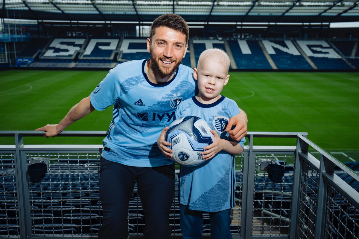 SportingKC's tweet photo. To the Maestro: on and off the field, your impact in our community cannot be overstated. 

Thank you for everything you’ve done for the Club, Ilie. 

Forever Sporting Blue. https://t.co/kjjuIL9IqI