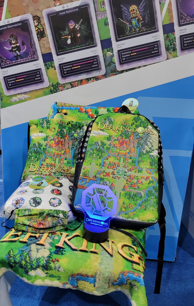 DeFiKingdoms's tweet photo. 👑DeFi Kingdoms Merch!👑

Come to the booth and try to get your hands on this gold! 🪙🪙🪙
@DCentralCon 

#DeFiKingdoms #DCentralCon #DCentralConMiami #DeFi #GameFi https://t.co/ygEMuBl5Lj