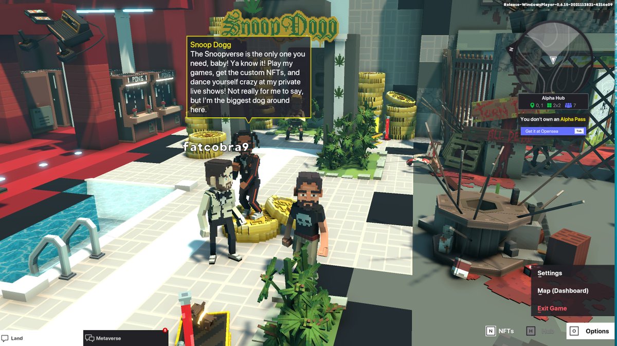 Damon12Day's tweet photo. @TheSandboxGame @SnoopDogg Got him! https://t.co/lhtFl4livv