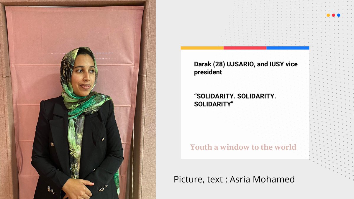 asriataleb's tweet photo. If someone paid @darak_mohamed 1€ for each time she shouted the world "SOLIDARITY". She will be a millionaire. 
You reminded me of this : “I don't believe in charity. I believe in solidarity. Charity is so vertical. It goes from the top to the bottom. Solidarity is horizontal. https://t.co/7rPOQ7KiUR