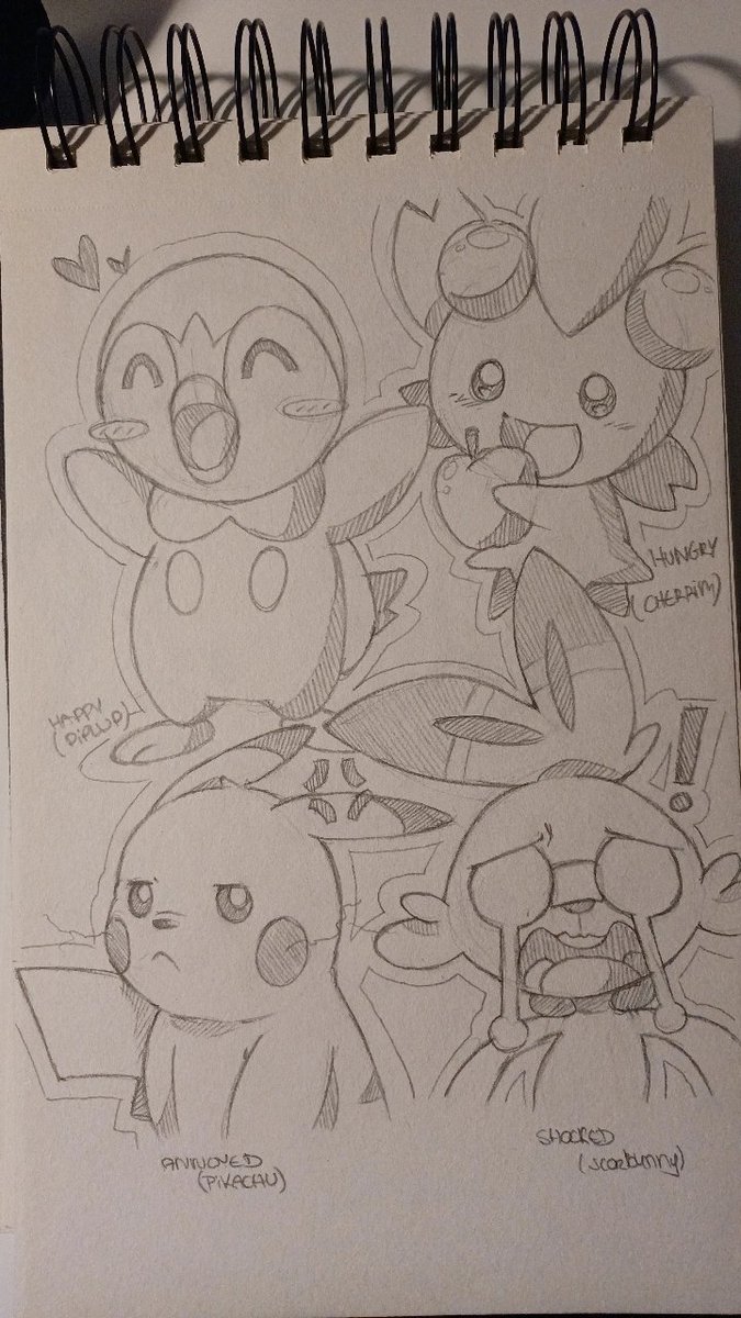 More Pokémon sketches from school? Yes! :) #pokemon #art #sketch 