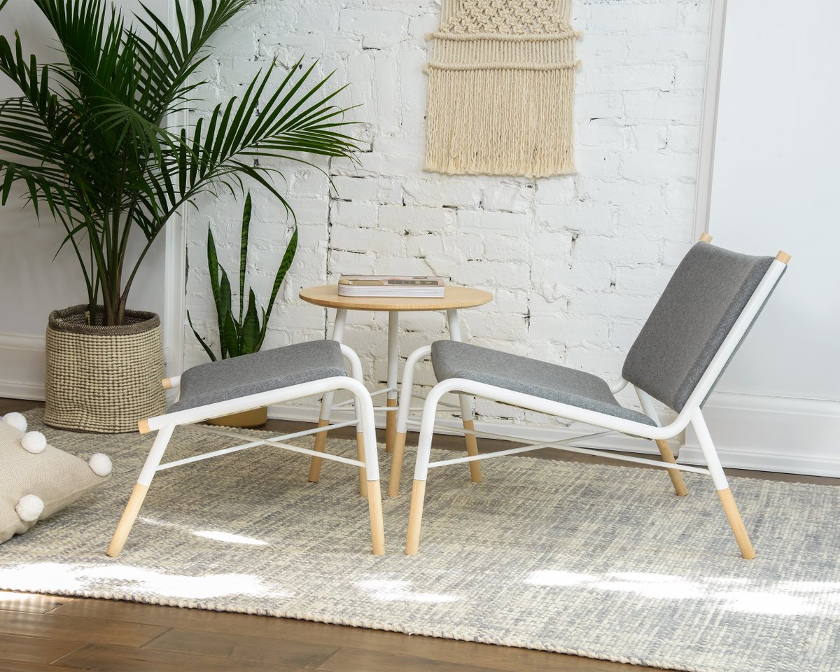 cofo_design's tweet photo. The 49N Collection. Functional yet inspired. 💫

#the49nchair #the49nottoman #the49ntable #madeincanada #shoplocal #locallydesignedlocallymade https://t.co/U5IqHXceEl