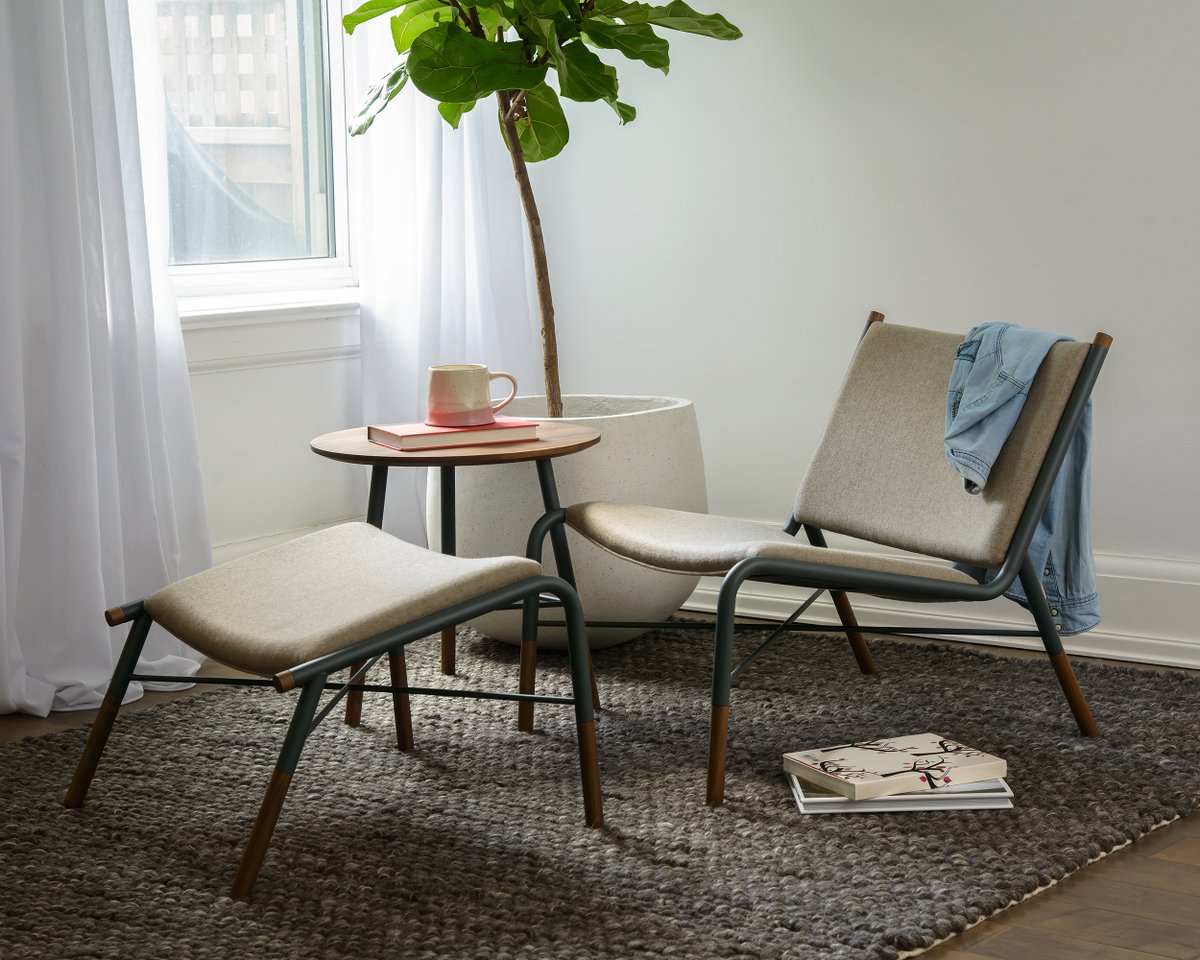 cofo_design's tweet photo. The 49N Collection. Functional yet inspired. 💫

#the49nchair #the49nottoman #the49ntable #madeincanada #shoplocal #locallydesignedlocallymade https://t.co/U5IqHXceEl