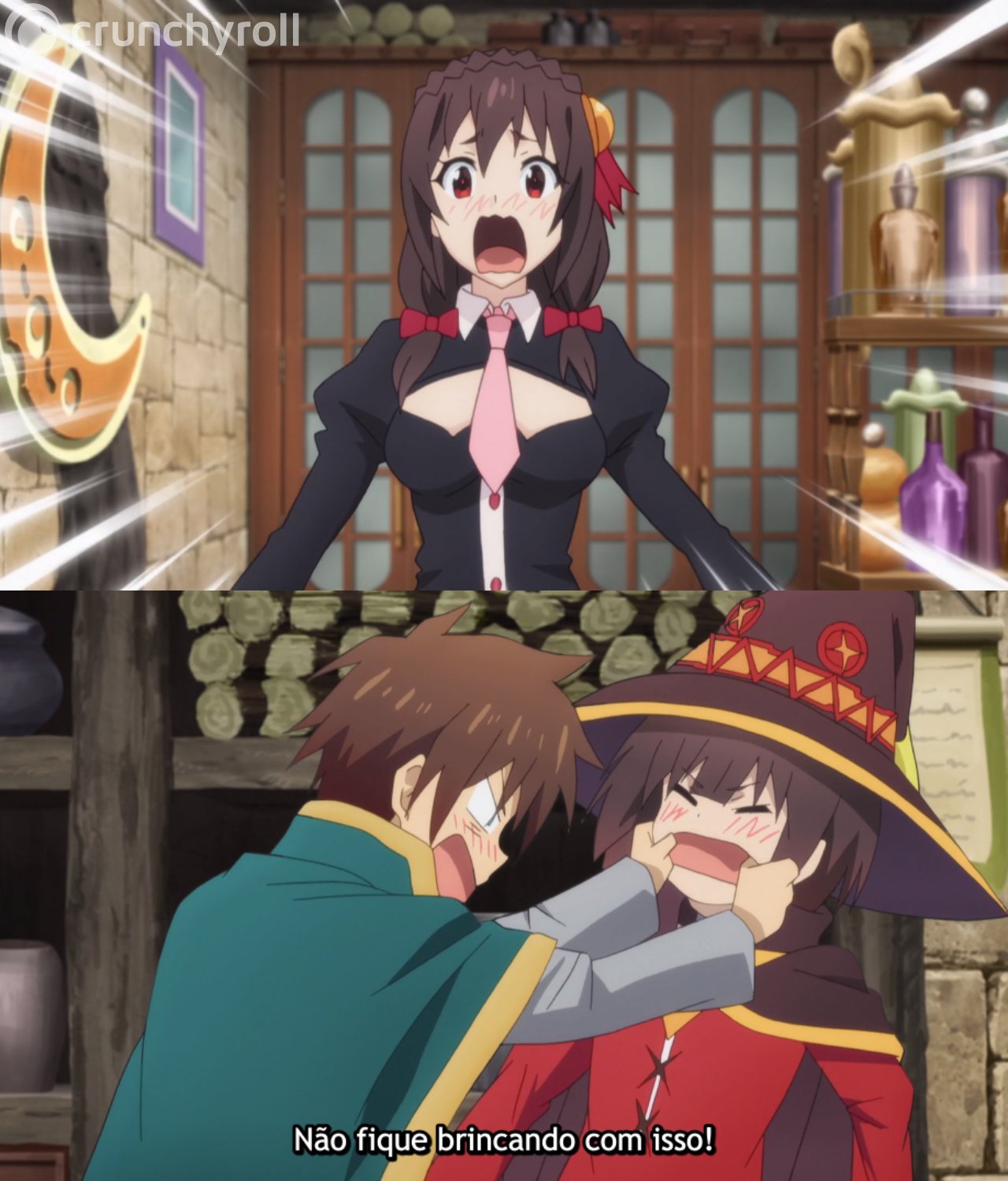 Crunchyroll.pt - Eu uso porque é estiloso 😂 ⠀⠀⠀⠀⠀⠀⠀⠀⠀ ~✨ Anime: Konosuba