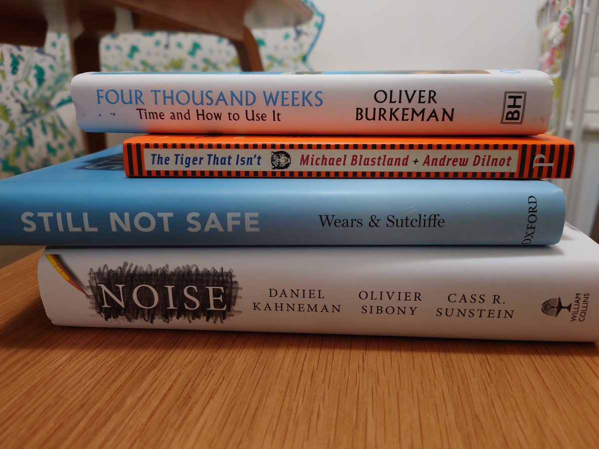 AHPbookClub's tweet photo. @AHPsEverywhere @ahpqi Definitely agree with the Radical Candor, Rebel Ideas, Thinking fast.. &amp; Compassionate leadership recommendations 👍👍

These are a few I'd recommend, particularly 'four thousand weeks'.... It's a real game-changer for how you approach your time. 🤯 #AHPBookClub https://t.co/5Gh6muG2im