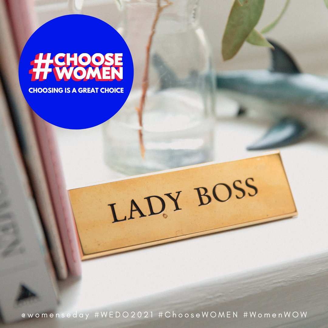 Just 9 companies on the Fortune 500 list are run by women. Tomorrow, December 1 is #ChooseWomen day, when we celebrate including and uplifting women! #WEDO2021 #WomenWOW #bosschick #womenwhohustle #womenpower #bosschicks