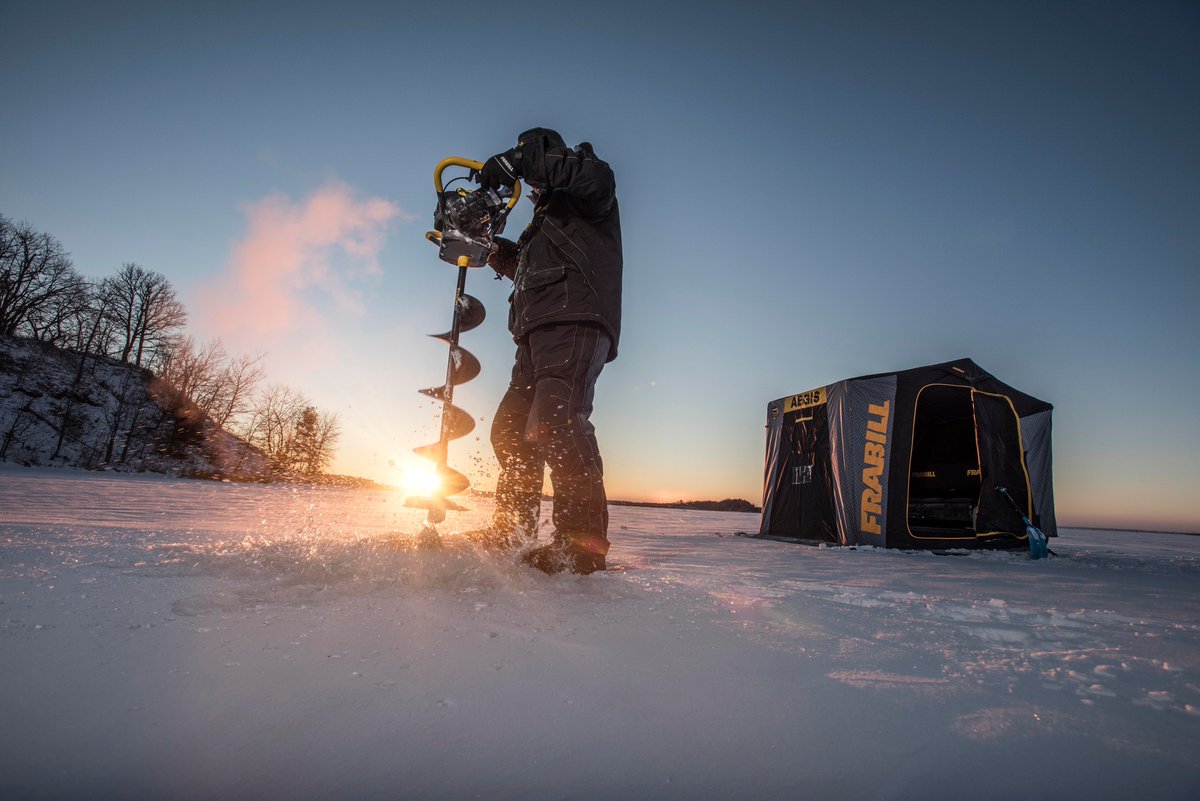 A good spot for a Tip-Up. 

#Frabill #FrabillFishing