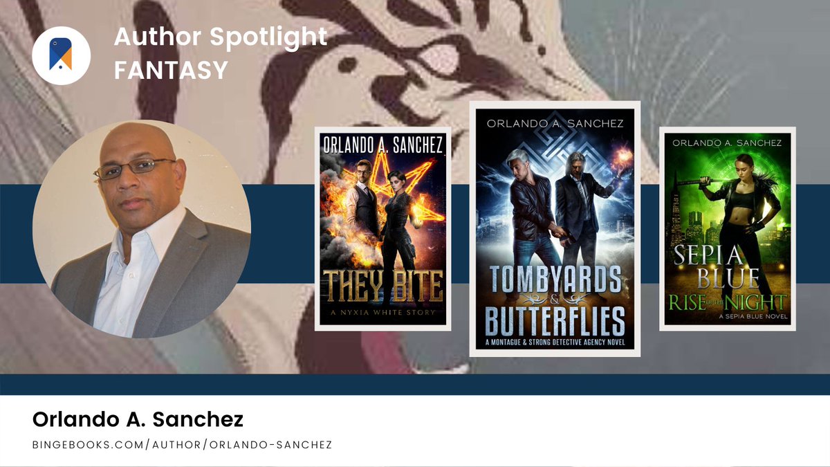 realBingeBooks's tweet photo. Enjoy this sample of TOMBYARDS &amp; BUTTERFLIES from our latest Spotlight Author in #Fantasy: @AuthorOSanchez 

https://t.co/63GI68IpVk

#amreading #booklovers #fantasybooks #fantasyfiction #fantasyfictionseries https://t.co/kVE5og5qjb